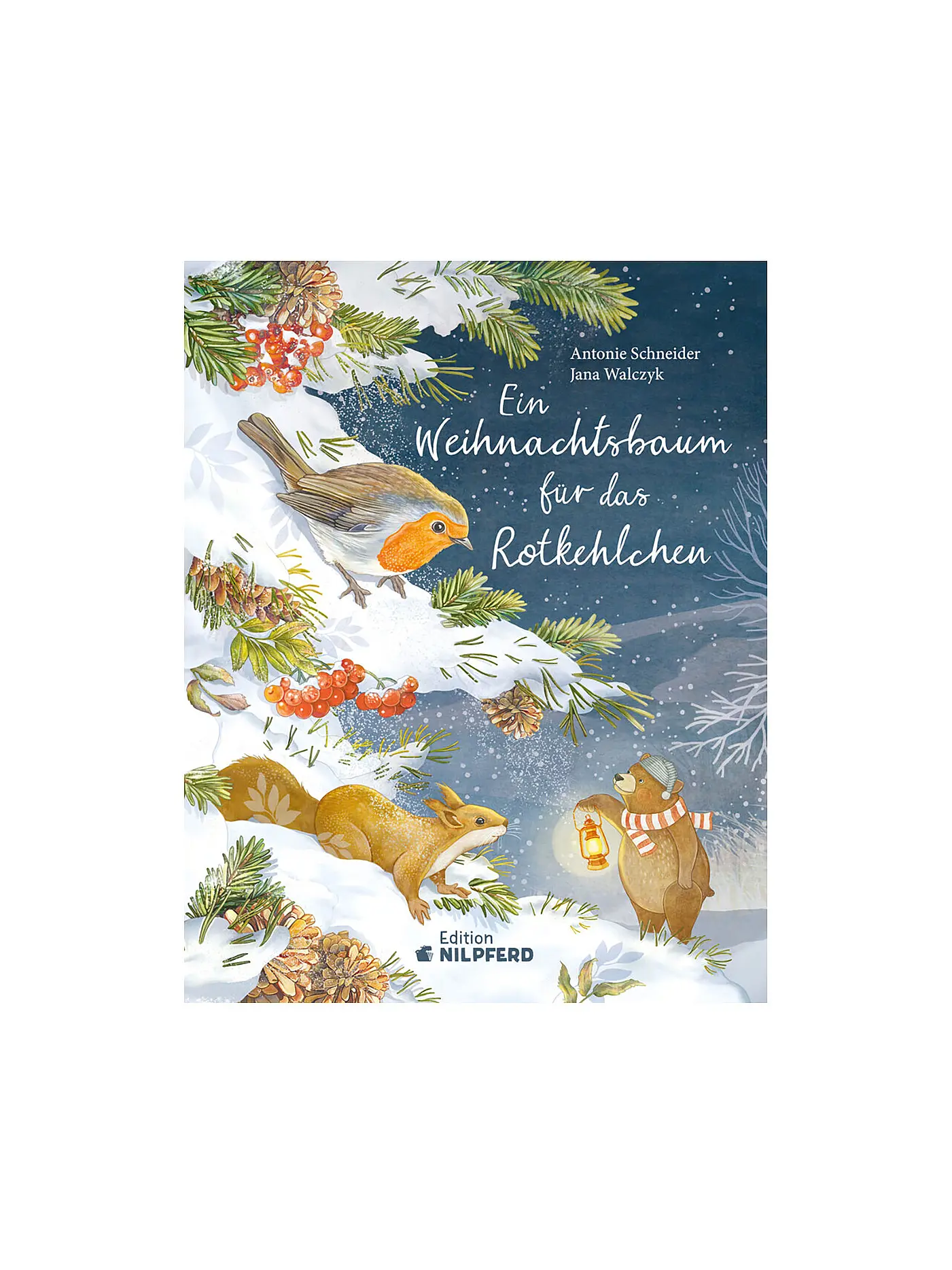 NILPFERD RESIDENZ VERLAG | Buch - Ein Weihnachtsbaum für das Rotkehlchen | 